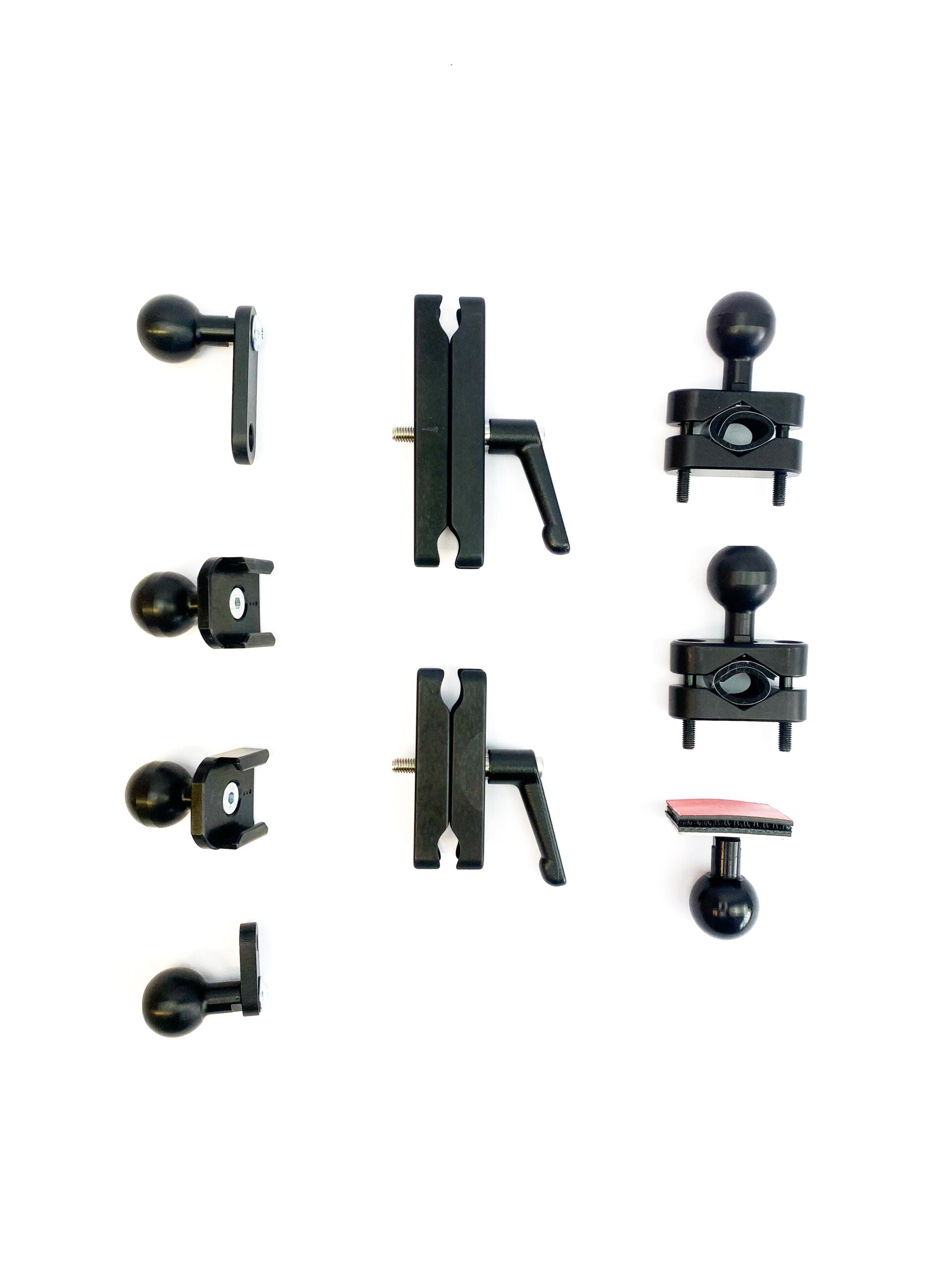 Gopro Halter Advanced Set (incl. Halter für Fernbedienungen mit flacher Rückseite)