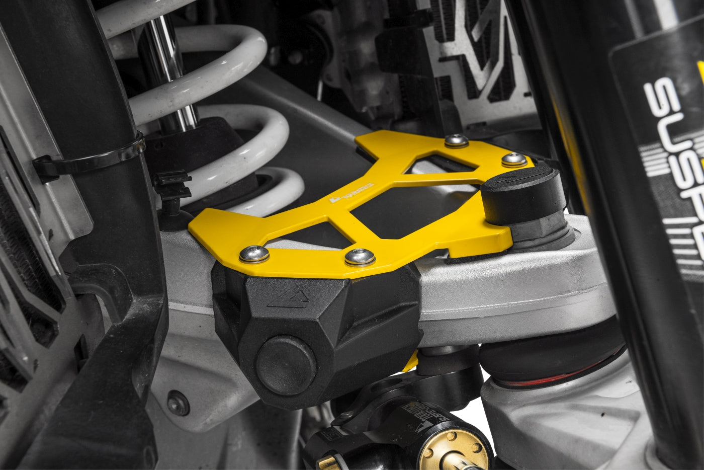 Hard Part Lenkanschlag BMW R1250GS Adventure/ R1200GS Adventure (LC), gelb