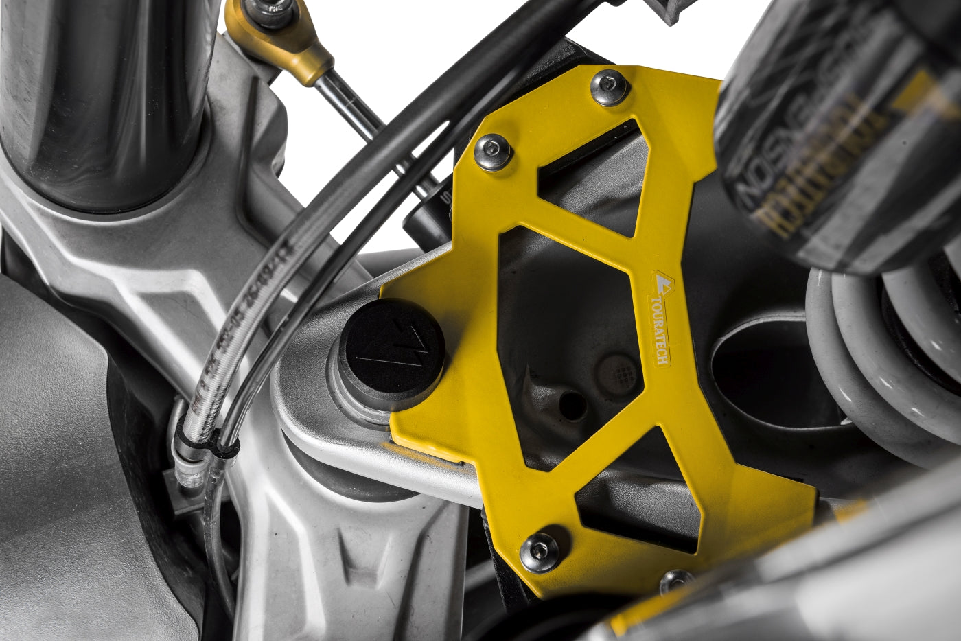 Hard Part Lenkanschlag BMW R1250GS Adventure/ R1200GS Adventure (LC), gelb