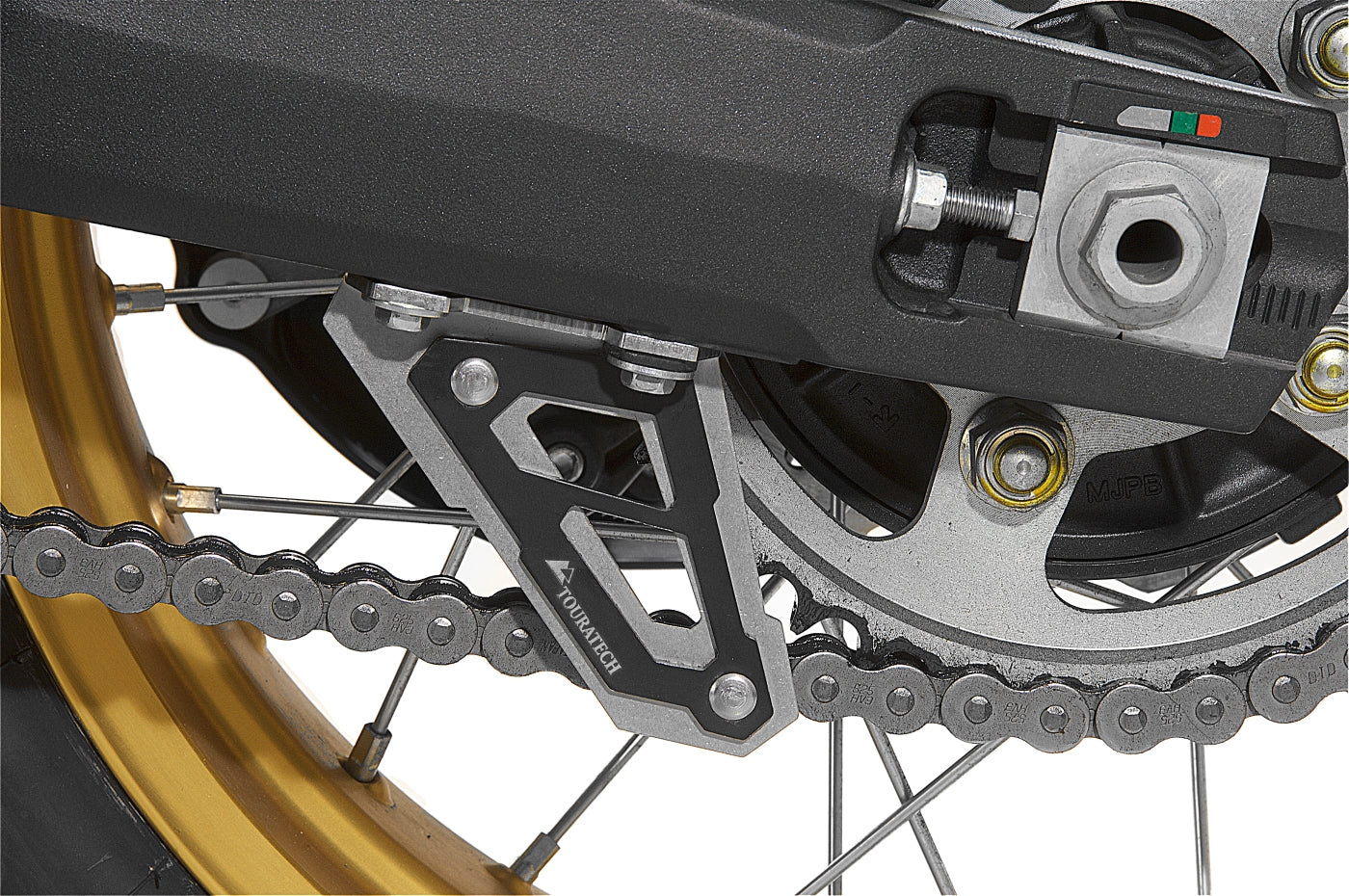 Kettenschutzfinne, schwarz, für Honda CRF 1000L Africa Twin/ CRF1000L Adventure Sports