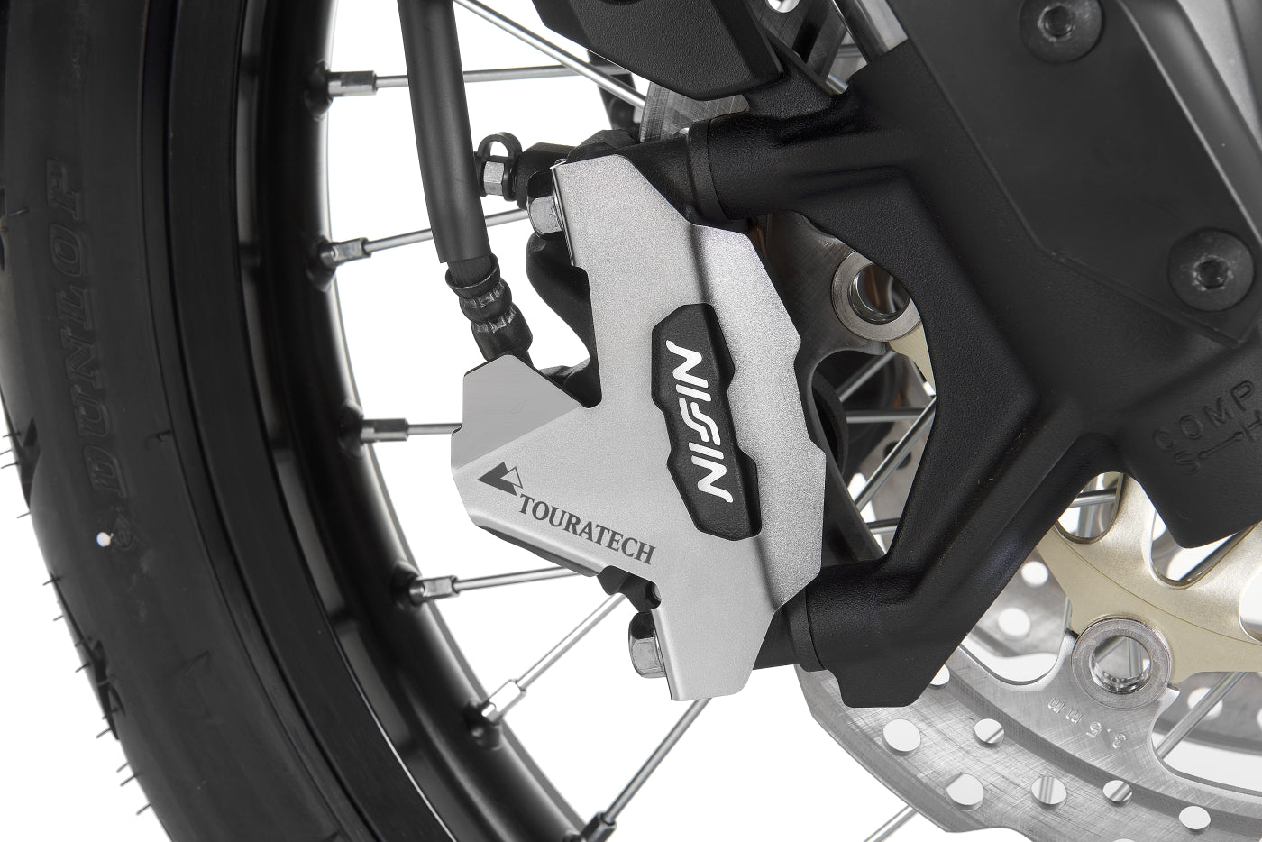 Bremssattelschutz vorn (Set), Edelstahl, für Honda CRF1100L Africa Twin / CRF1100L Adventure Sports / CRF1000L Africa Twin / CRF1000L Adventure Sports