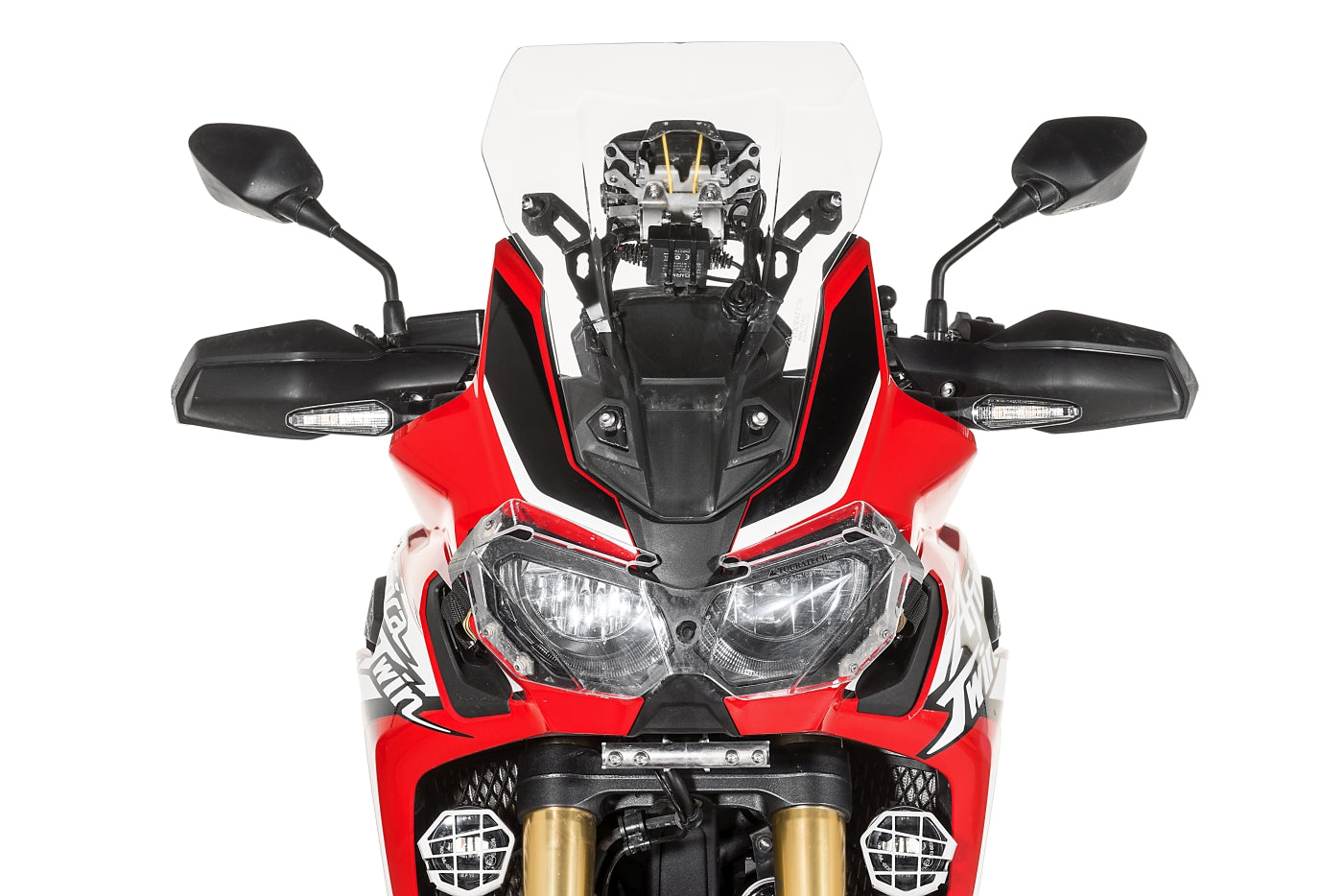 Windschild, M, transparent, für Honda CRF1000L Africa Twin/ CRF1000L Adventure Sports