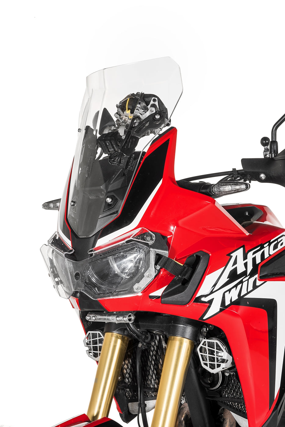 Windschild, M, transparent, für Honda CRF1000L Africa Twin/ CRF1000L Adventure Sports