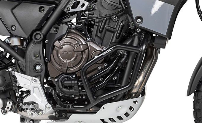 Motorsturzbügel Edelstahl schwarz für Yamaha Tenere 700