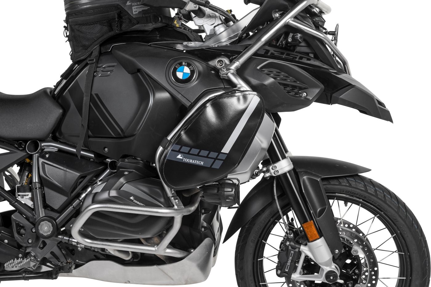 Taschen für original Sturzbügel BMW R1250GS Adventure, by Touratech Waterproof