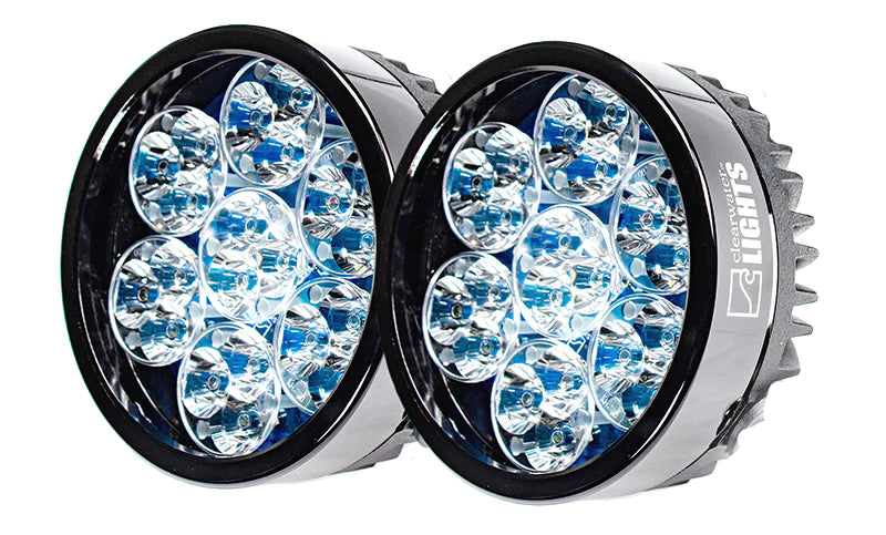 CLEARWATER LIGHTS Zusatzscheinwerfer LED, Super Sevina (BMW R1250GSAW 