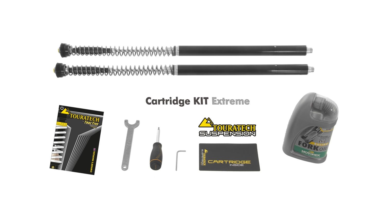 Touratech Suspension Tieferlegung -35mm Cartridge Kit für Yamaha 700 Tenere ab 2019
