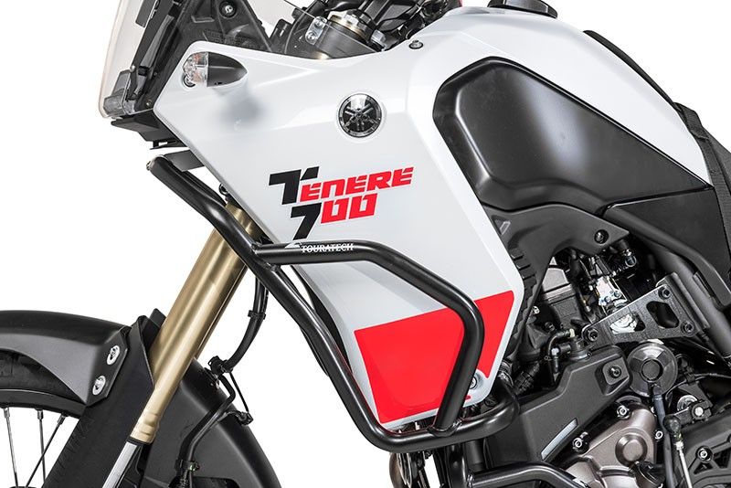 Verkleidungssturzbügel Edelstahl, schwarz für Yamaha Tenere 700