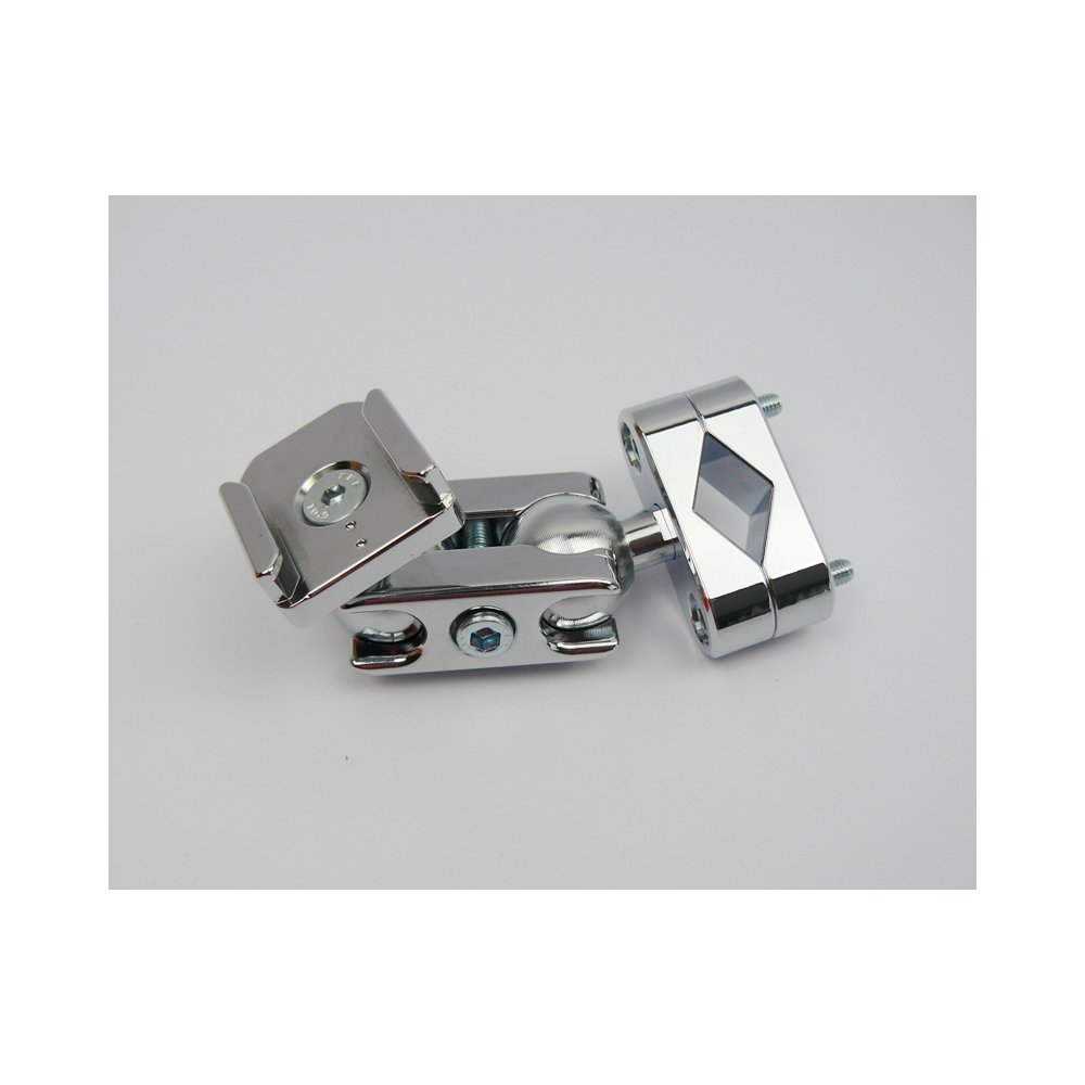GoPro Alu Halter Kugelflex® chrom mit Schelle