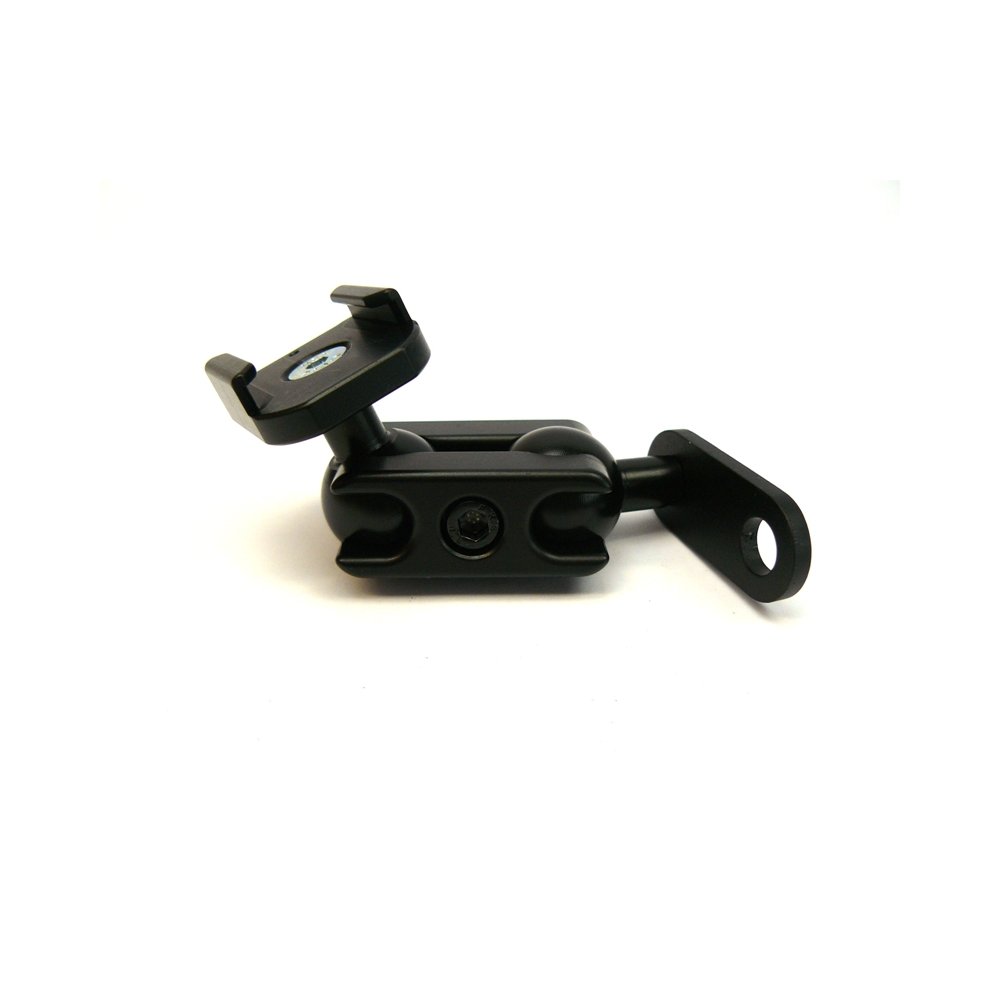 GoPro Alu Halter Kugelflex® zur Montage am Rückspiegel