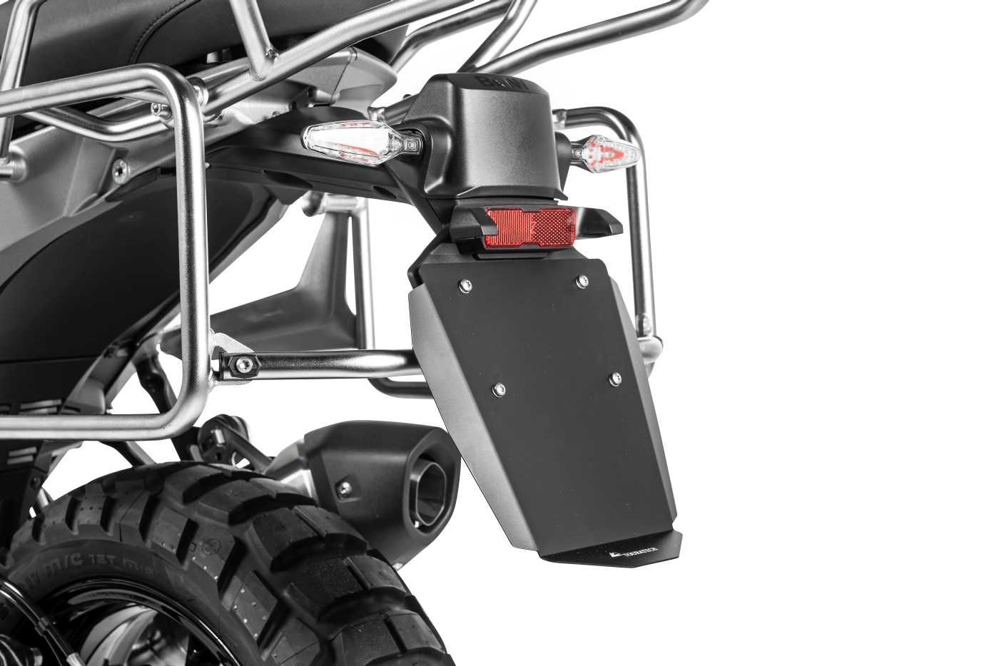 Spritzschutz unter Kennzeichen BMW R1300GS