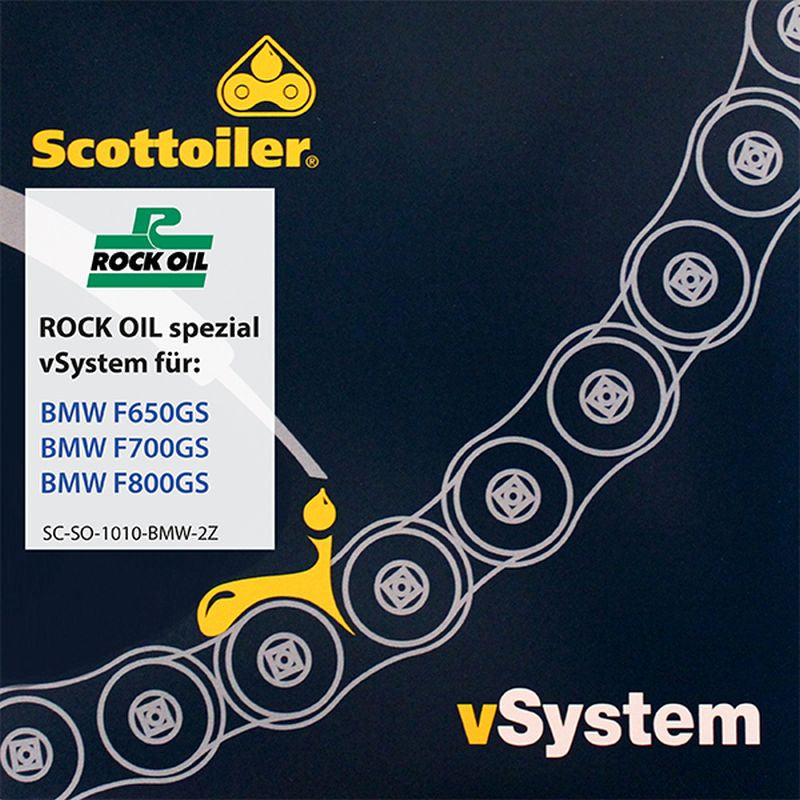 Kettenschmiersystem Scottoiler vSystem, für BMW F650GS / F700GS / F800GS (2008-2016)