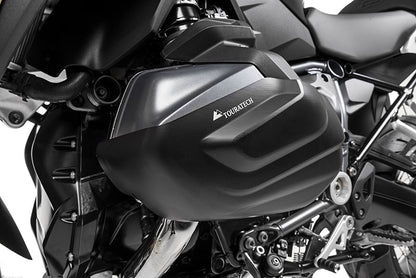 Zylinderschutz / Ventildeckelschutz Aluminium schwarz (Satz) für BMW R1250GS / R1250R / R1250RS / R1250RT