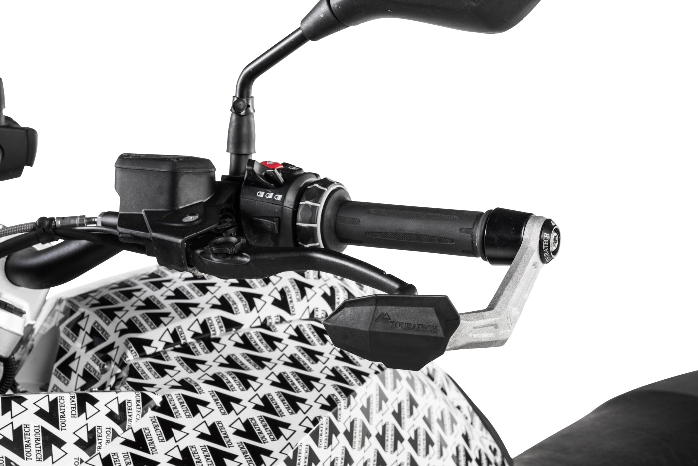 Handprotektoren DEFENSA Leverguard, silber,  für BMW R1250GS/ R1250GS Adventure/  R1200GS ab 2013/ R1200GS Adventure ab 2014