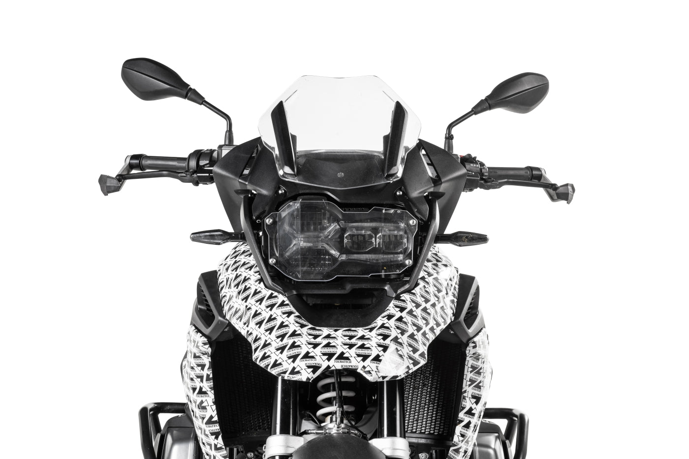 Handprotektoren DEFENSA Leverguard, silber,  für BMW R1250GS/ R1250GS Adventure/  R1200GS ab 2013/ R1200GS Adventure ab 2014