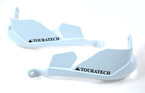 Handprotektor GD BMW F800GS bis 2012, weiss für Alulenker