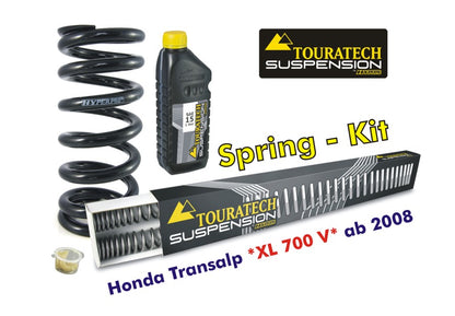 Progressive Federn für Gabel und Federbein,für Honda Transalp XL700V *ab 2008*