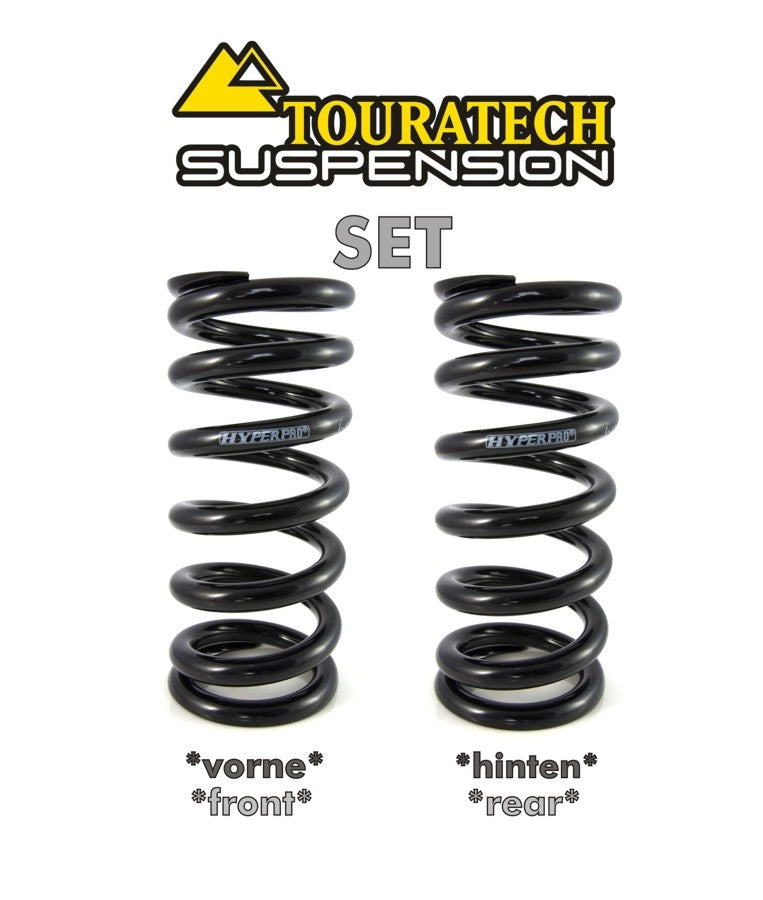 Austauschfedern progressiv vorn und hinten für BMW R1200GS-ESA 2010-2012 „BMW Originalfederbeine WP“