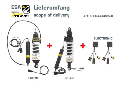 Touratech Suspension Plug & Travel-ESA SET für BMW R1200GS Model 2010-2012
