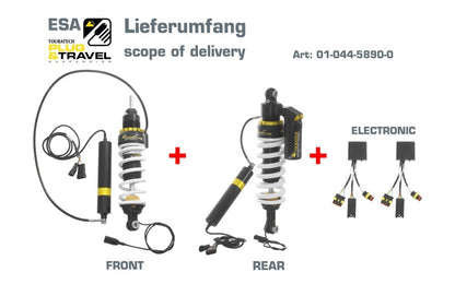 Touratech Suspension Plug & Travel-ESA Expedition SET für BMW R1200GS Model 2007-2010