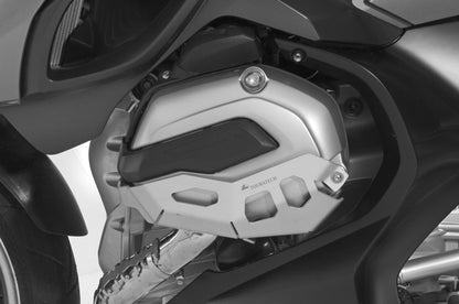Zylinderschutz / Ventildeckelschutz Alu natur, für BMW R1200GS ab 2013/ BMW R1200RT ab 2014/ BMW R1200R ab 2015/ BMW R1200RS