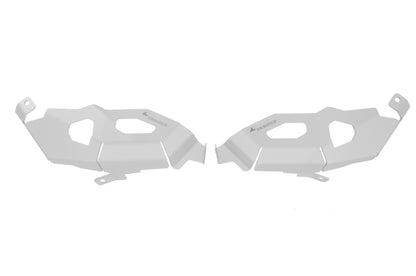 Zylinderschutz / Ventildeckelschutz zur Kombi mit original BMW MotorschutzbügelBMW R1200GS (LC) 2013-2016 / BMW R1200GS Adventure (LC), silber