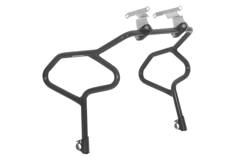 Sturzbügelerweiterung Edelstahl schwarz, für BMW R1200GS (2013-2016)