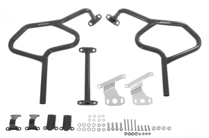 Sturzbügelerweiterung Edelstahl schwarz, für BMW R1200GS (2013-2016)
