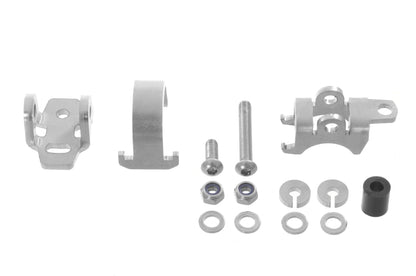 Adaptersatz für original BMW LED Zusatzscheinwerfer auf Sturzbügelerweiterung (045-5161, 045-5163, 045-5168) für BMW R1200GS (LC) und (037-5161, 037-5163) für BMW R1250GS