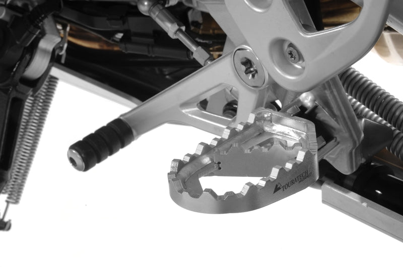 Fernreisefußrasten "Works" für BMW R1300GS, R1250GS/ Adventure, R1200GS ab 2013/ Adventure ab 2014, F850GS/ Adventure, F750GS