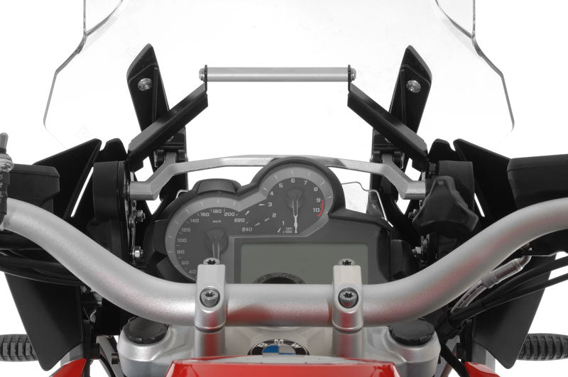 GPS-Anbauadapter über Instrumente, für BMW R1250GS, R1250GS Adventure/ R1200GS (LC), R1200GS Adventure (LC), Anbauadapter / GPS-Halter / Navi-Halter Navigationsgerätehalter