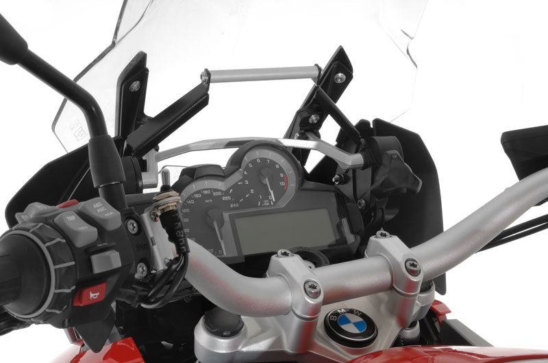 GPS-Anbauadapter über Instrumente, für BMW R1250GS, R1250GS Adventure/ R1200GS (LC), R1200GS Adventure (LC), Anbauadapter / GPS-Halter / Navi-Halter Navigationsgerätehalter