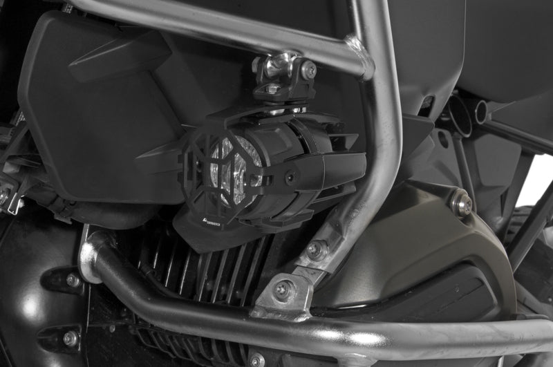 Scheinwerferschutz für original BMW LED Zusatzscheinwerfer, Satz, schwarz (-2017) *OFFROAD USE ONLY*