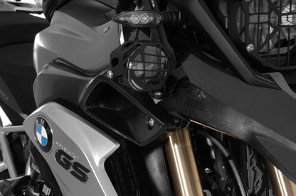 Zusatzscheinwerfer LED Satz Nebel rechts/Fernlicht links, schwarz, BMW R1200GS ab 2013