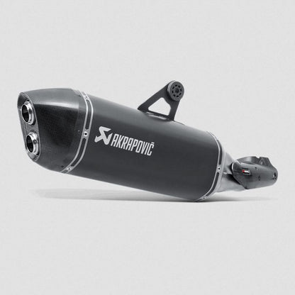 Endschalldämpfer Akrapovic slip-on, Titan, schwarz, für BMW R1200GS (LC) 2013-2016 / R1200GS Adventure (LC) 2014-2016
