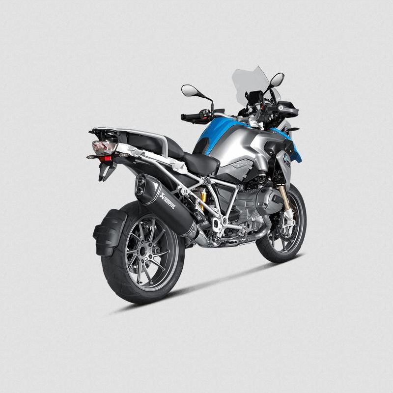 Endschalldämpfer Akrapovic slip-on, Titan, schwarz, für BMW R1200GS (LC) 2013-2016 / R1200GS Adventure (LC) 2014-2016