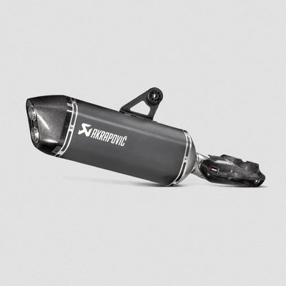 Endschalldämpfer Akrapovic slip-on, Titan, schwarz, für BMW R1200GS (LC) / R1200GS Adventure (LC) ab 2017