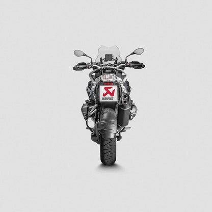 Endschalldämpfer Akrapovic slip-on, Titan, schwarz, für BMW R1200GS (LC) / R1200GS Adventure (LC) ab 2017