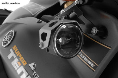 Zusatzscheinwerfer LED Satz Nebel rechts/Fernlicht links, schwarz, für Yamaha XT1200Z Super Tenere