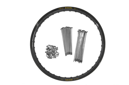 Excel Felgen+Speichen Satz für BMW F800GS, für Vorderrad 53,34 x 5,46cm (21" x 2,15") / 36