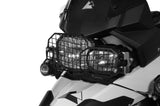 Scheinwerferschutz Edelstahl schwarz mit Schnellverschluss für BMW F650GS(Twin)/F700GS/F800GS/F800GS Adventure *OFFROAD USE ONLY*