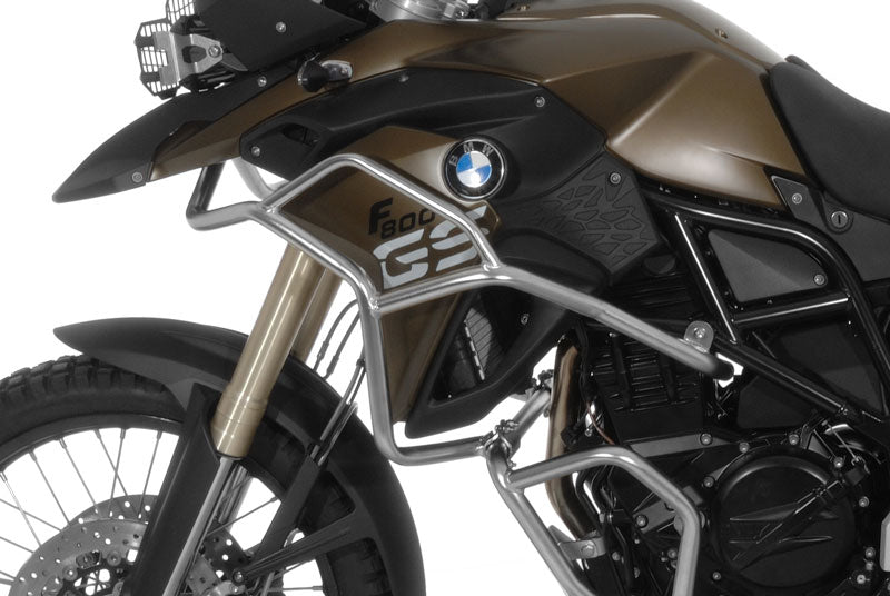 Sturzbügelerweiterung Edelstahl für BMW F700GS, F800GS ab 2013