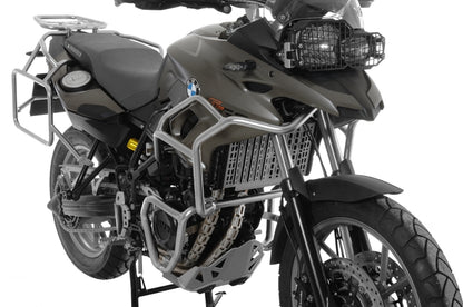 Sturzbügelerweiterung Edelstahl für BMW F700GS, F800GS ab 2013