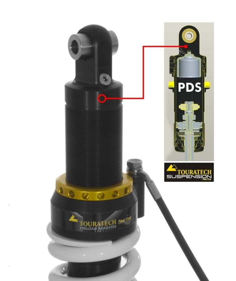 Touratech Suspension Federbein für BMW F800 GS ab 2013 Typ: Plug & Travel für BMW ESA