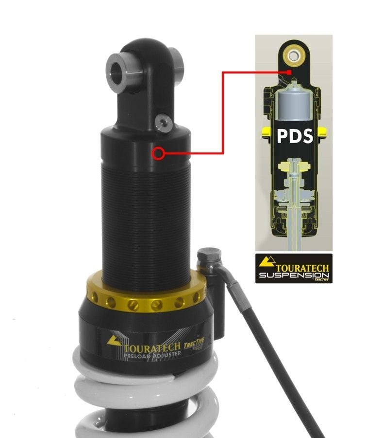 Touratech Suspension Tieferlegung -50mm für BMW F800GS ab 2013 Typ: Plug & Travel für BMW ESA