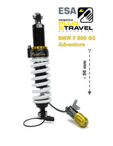 Touratech Suspension Tieferlegung -50mm für BMW F800GS Adventure ab 2014 Typ: Plug & Travel für BMW ESA