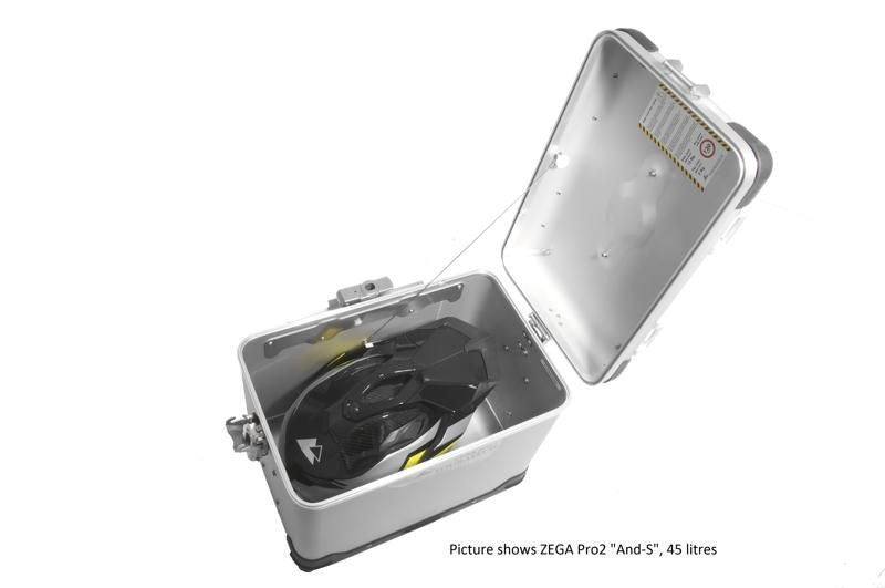 ZEGA Pro Aluminium Koffer, 45 Liter