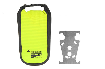 ZEGA Pro/ZEGA Mundo Zubehörhalter mit Touratech Waterproof Zusatztasche High Visibility, Größe S