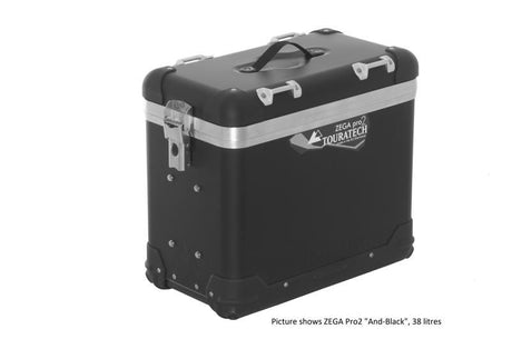 ZEGA Pro2 Aluminium Koffer "And-Black", 31 Liter, vormontiert