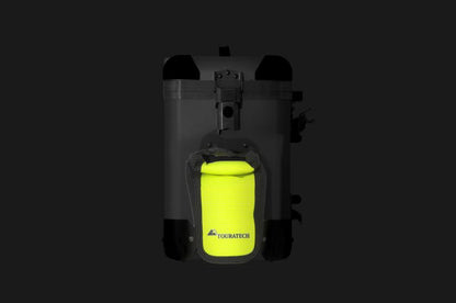 ZEGA Pro2 Zubehörhalter mit Touratech Waterproof Zusatztasche "High Visibility", Größe S